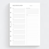 Refill A5 | Wochenplaner